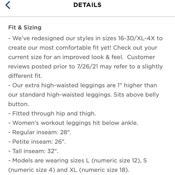 Old Navy Extra High Waisted Powersoft Hidden Pocket Leggings - Picture 5 of 11